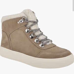 Marc Fisher Ltd. -Summa Genuine Shearling High Top Sneaker